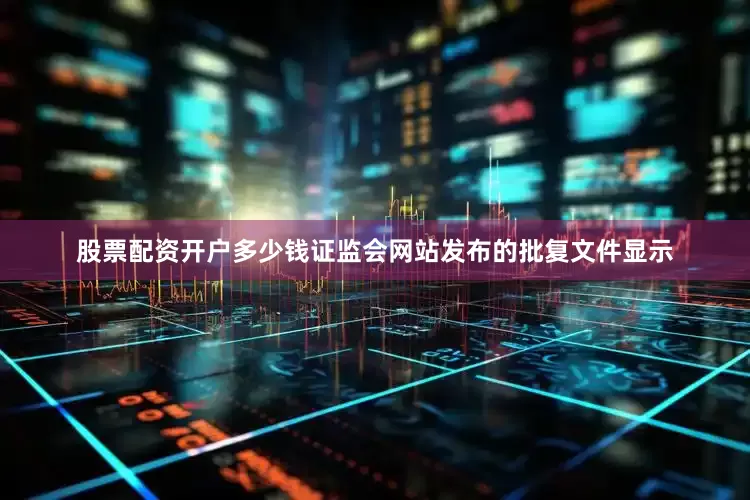 股票配资开户多少钱证监会网站发布的批复文件显示